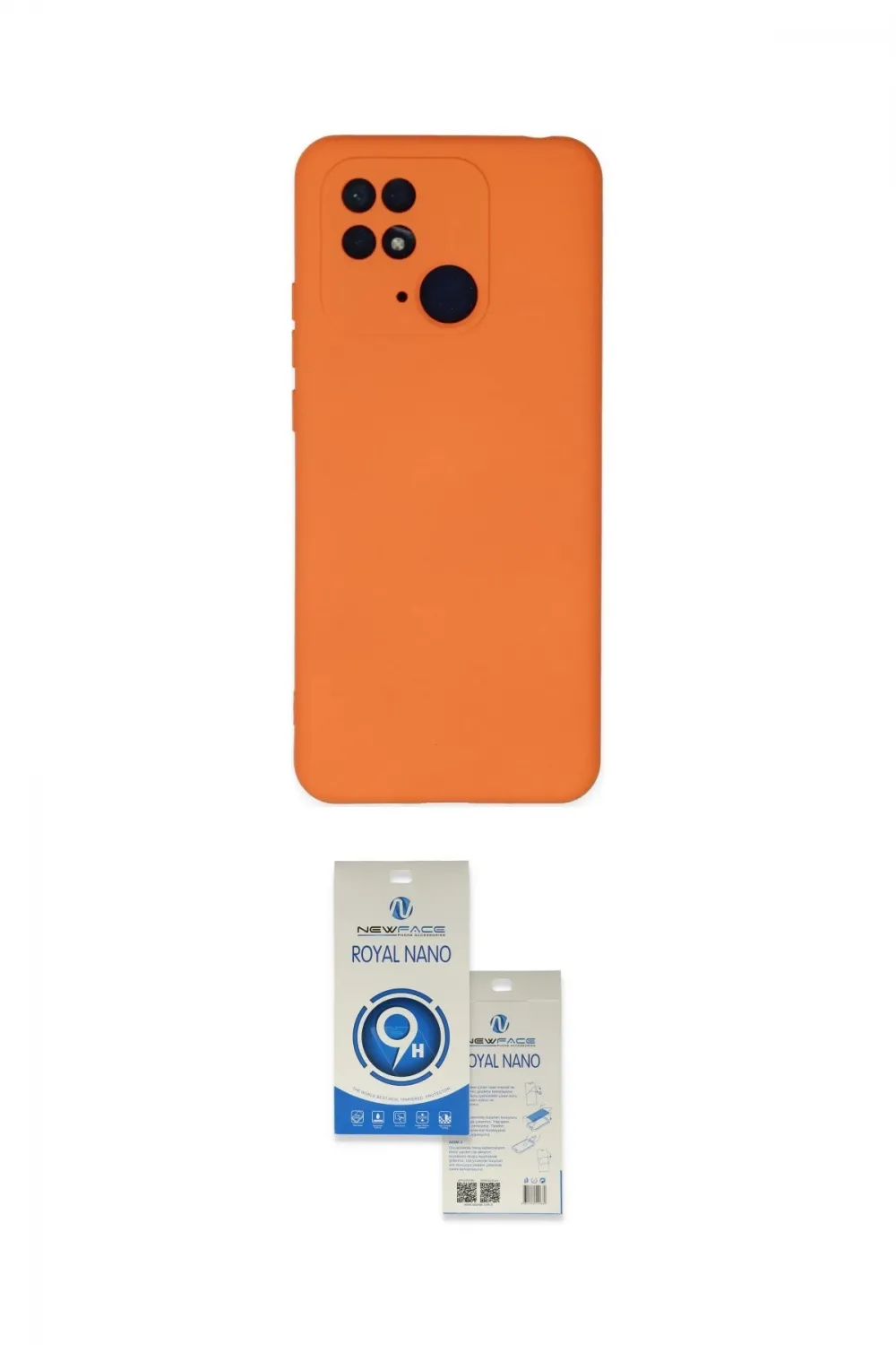 ieg™ Redmi 10C Kılıf Ahenk Serisi - Şeffaf Royal Nano Ekran Koruyucu