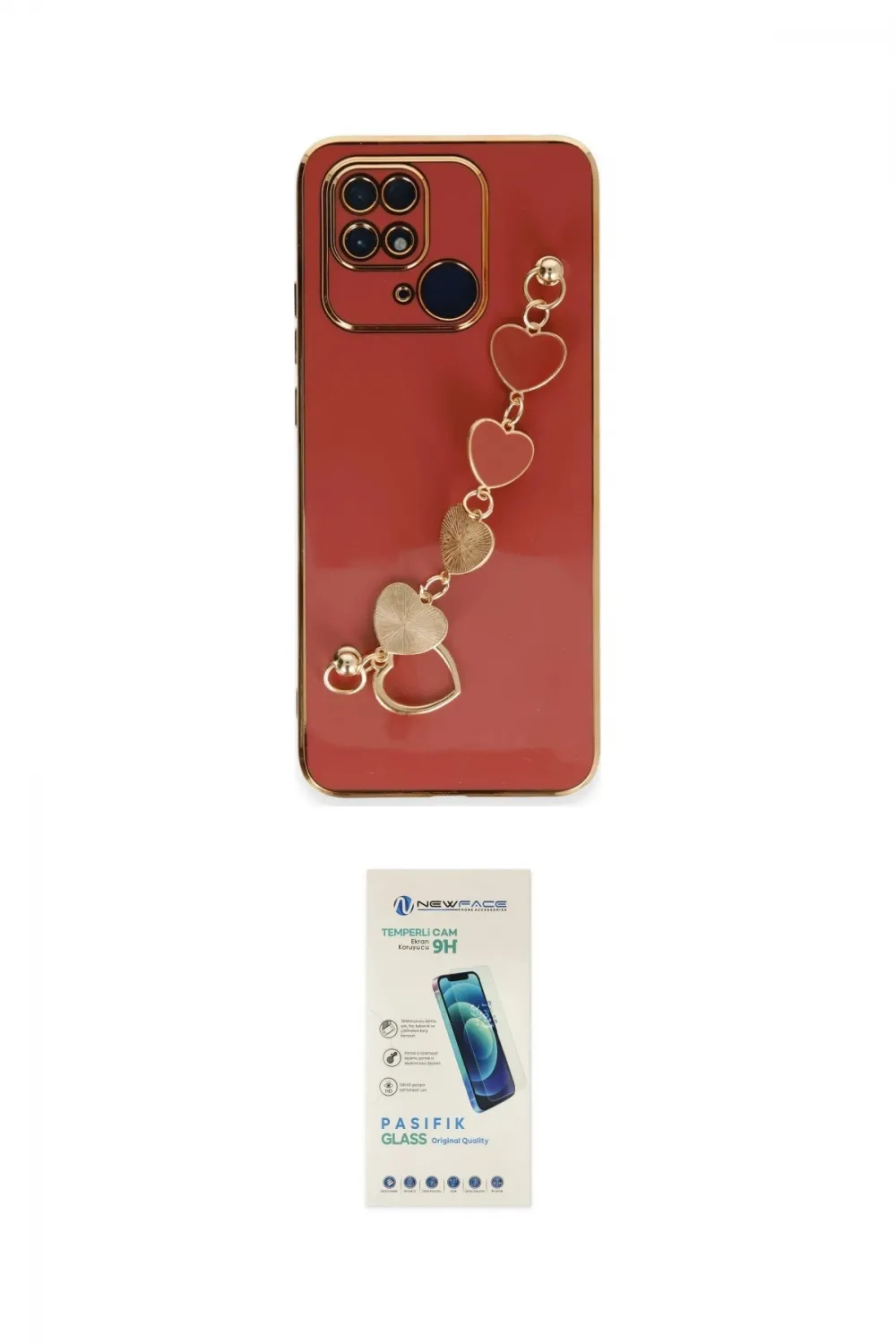 ieg™ Redmi 10C Kılıf Nova Işık Prime - Şeffaf Pasifik Cam Ekran Koruyucu