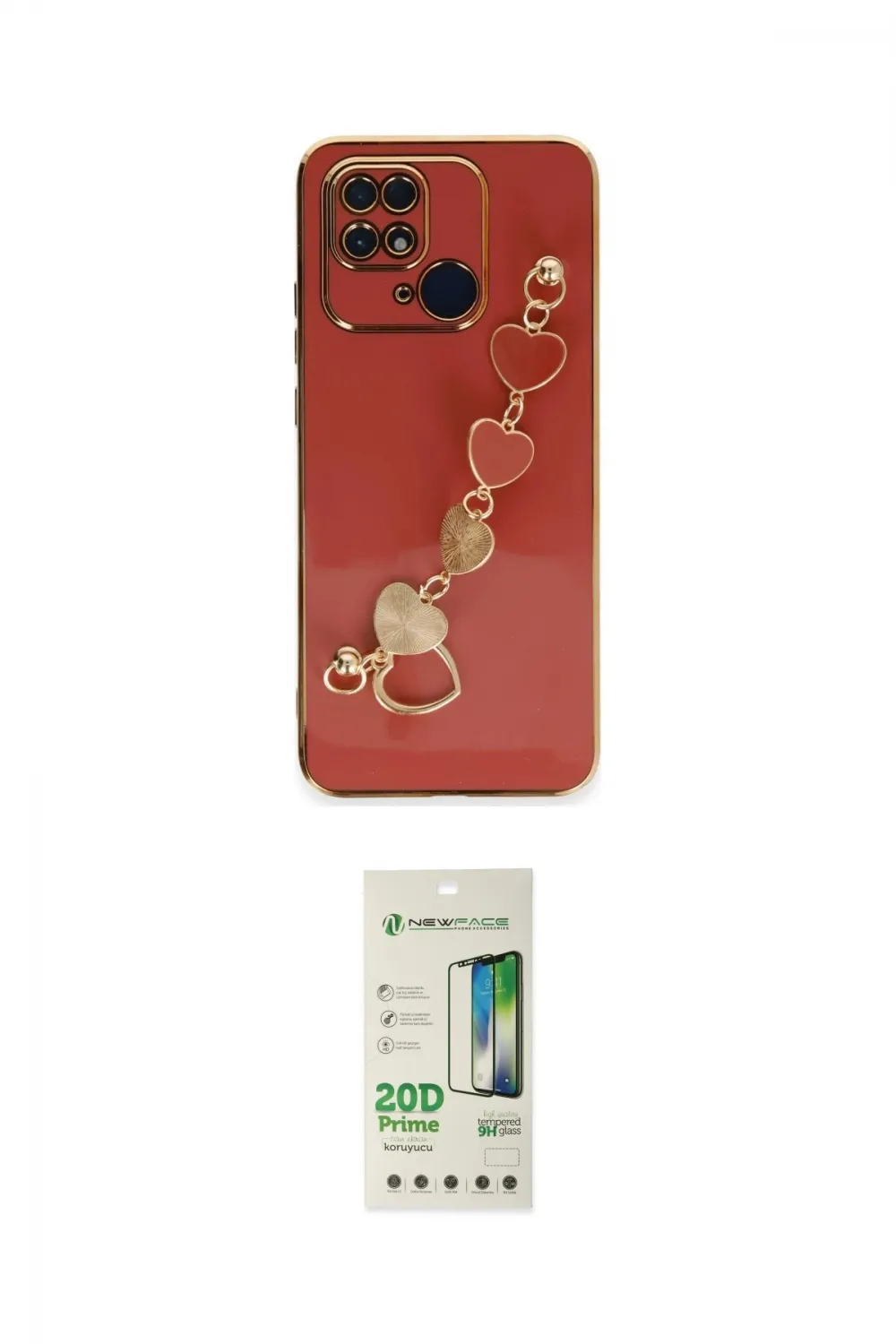 ieg™ Redmi 10C Kılıf Nova Işık Prime - Siyah 20D Premium Cam Ekran Koruyucu