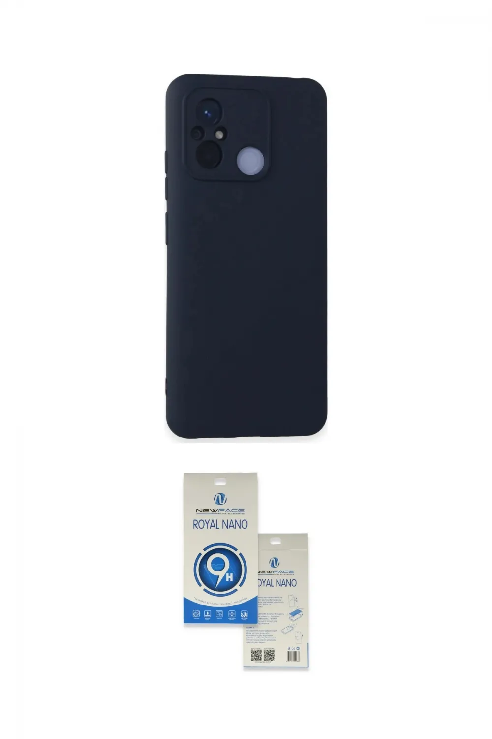 ieg™ Redmi 12C Kılıf Ahenk Serisi - Şeffaf Royal Nano Ekran Koruyucu
