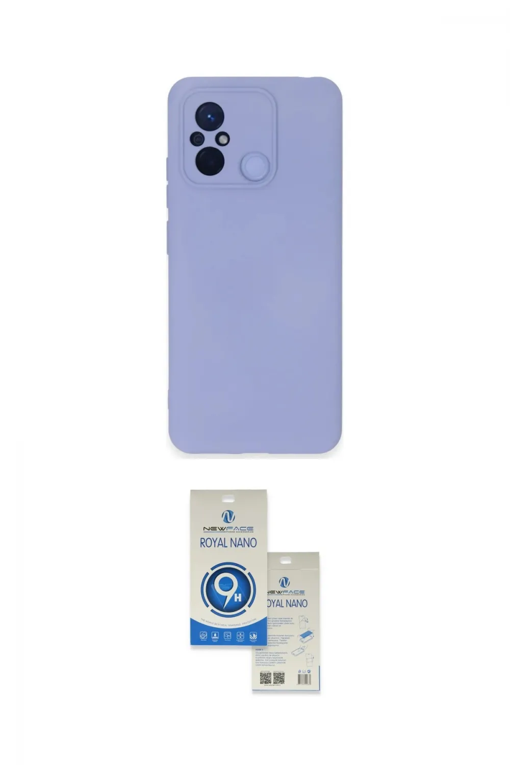 ieg™ Redmi 12C Kılıf Ahenk Serisi - Şeffaf Royal Nano Ekran Koruyucu