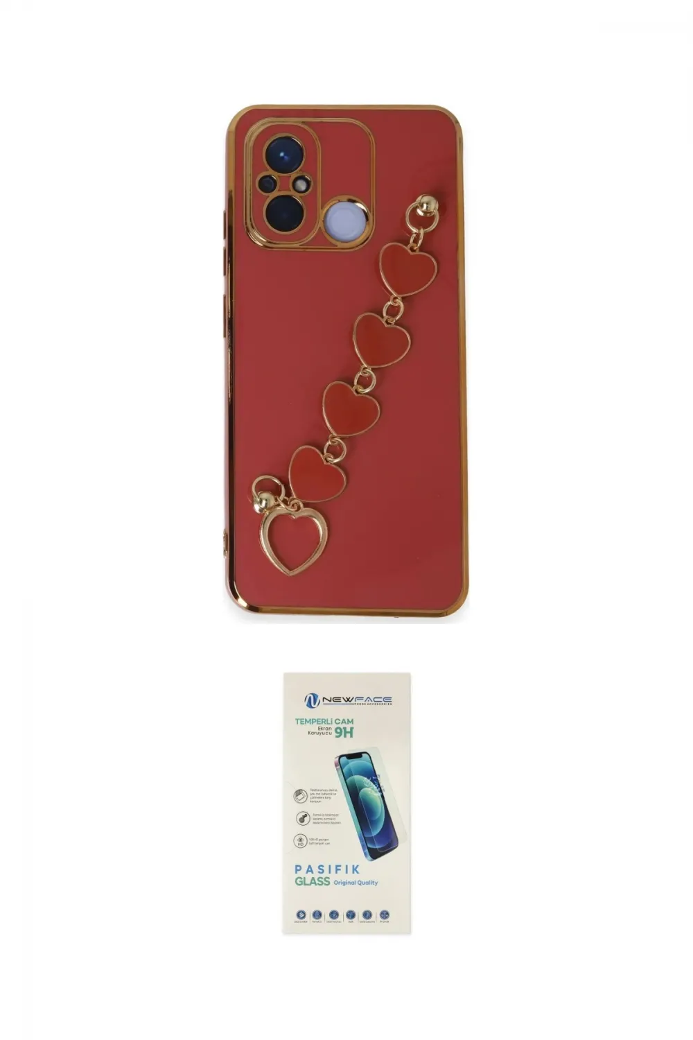 ieg™ Redmi 12C Kılıf Nova Işık Prime - Şeffaf Pasifik Cam Ekran Koruyucu