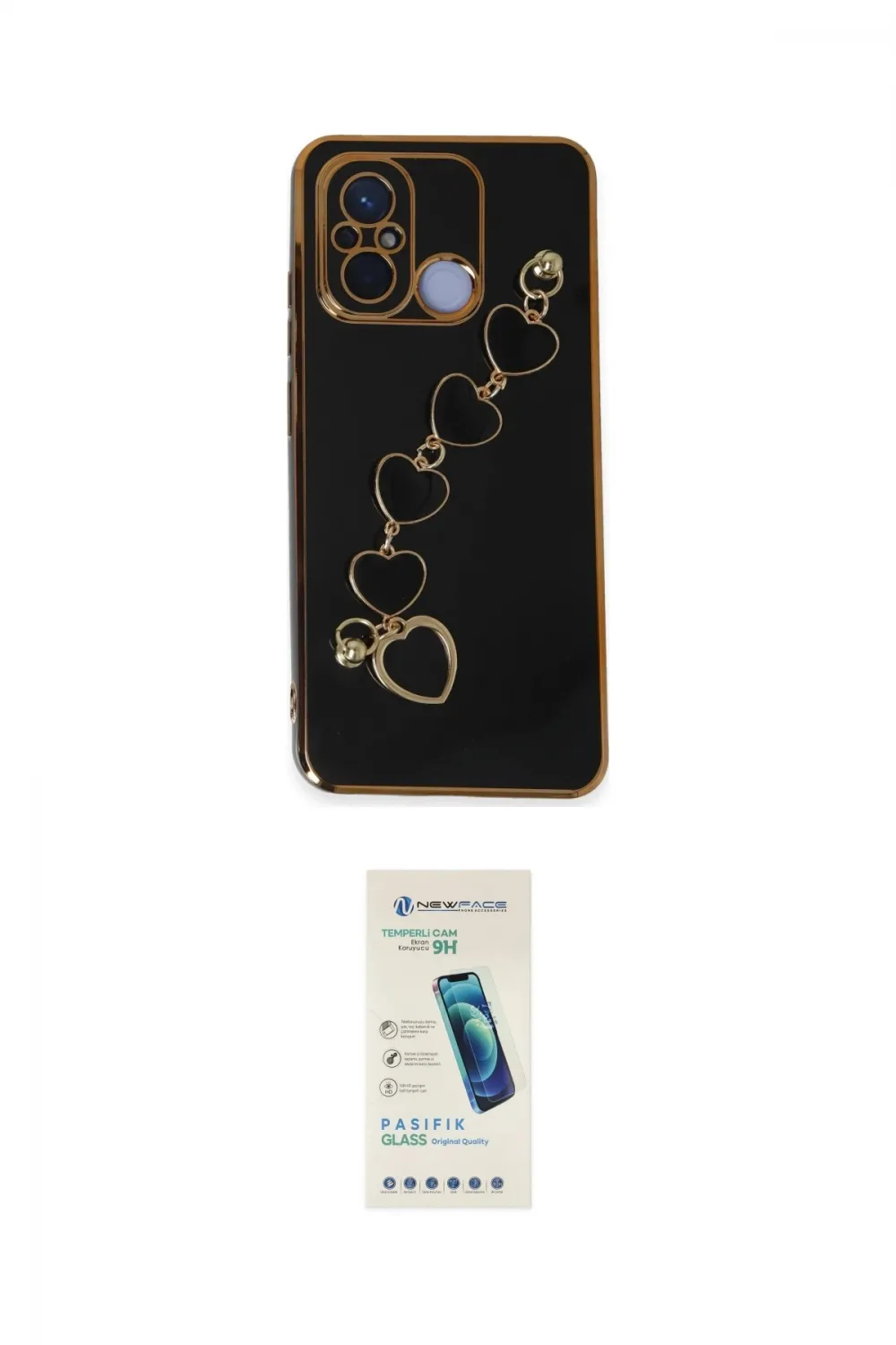 ieg™ Redmi 12C Kılıf Nova Işık Prime - Şeffaf Pasifik Cam Ekran Koruyucu