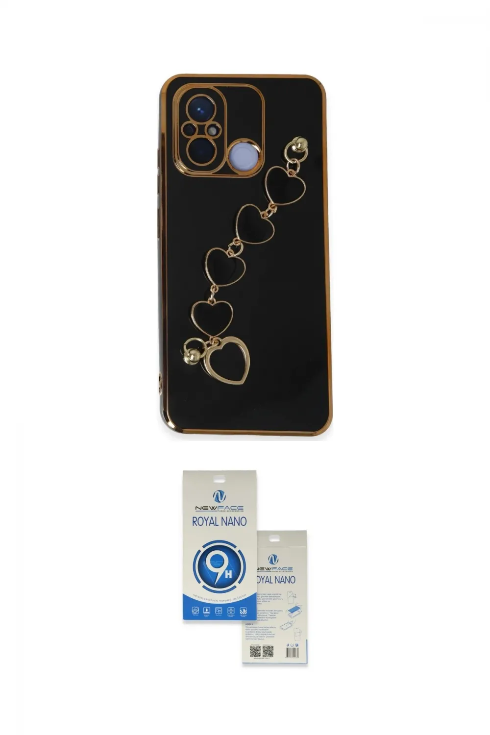 ieg™ Redmi 12C Kılıf Nova Işık Prime - Şeffaf Royal Nano Ekran Koruyucu