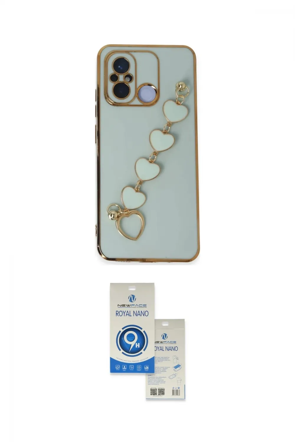 ieg™ Redmi 12C Kılıf Nova Işık Prime - Şeffaf Royal Nano Ekran Koruyucu