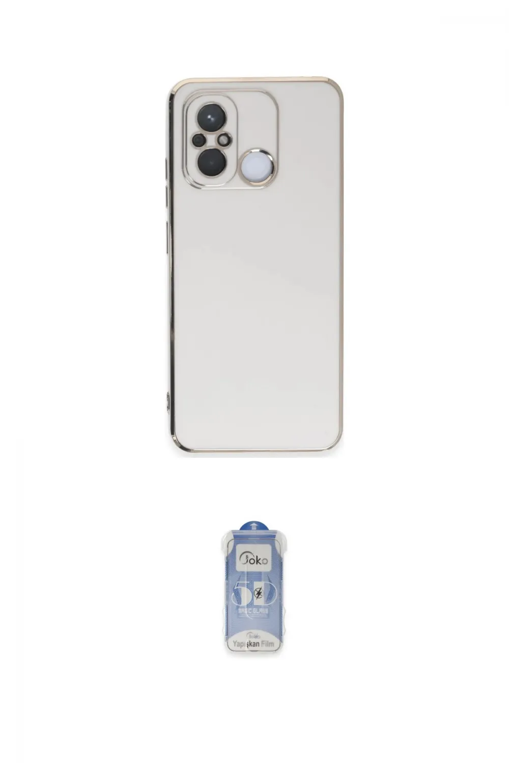 ieg™ Redmi 12C Kılıf Yankı Serisi - Siyah Joko Magic 5D Cam