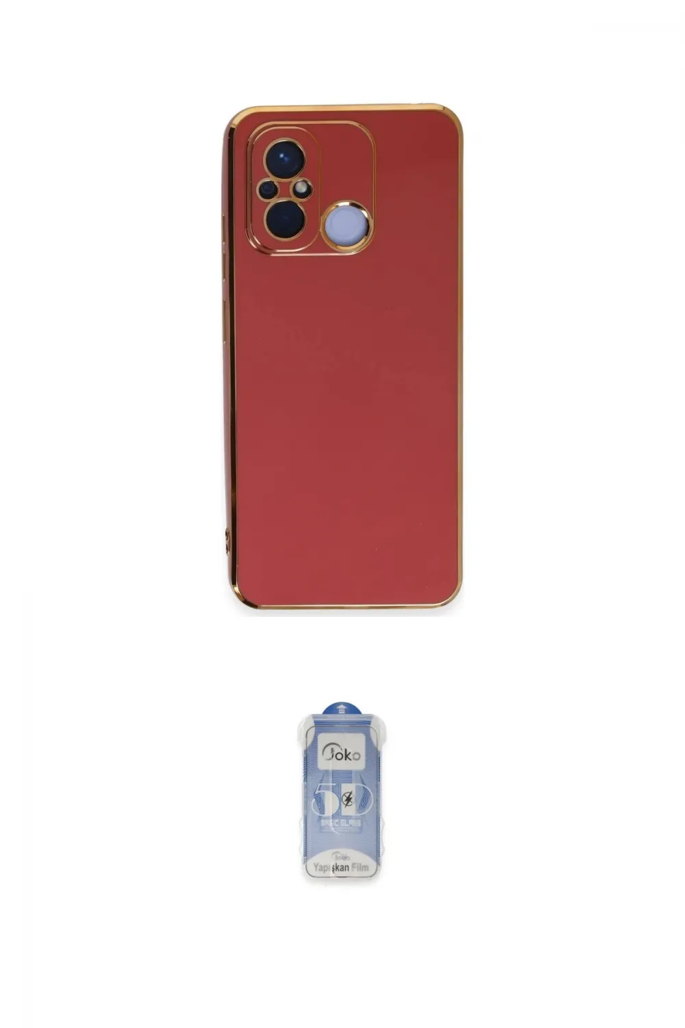 ieg™ Redmi 12C Kılıf Yankı Serisi - Siyah Joko Magic 5D Cam