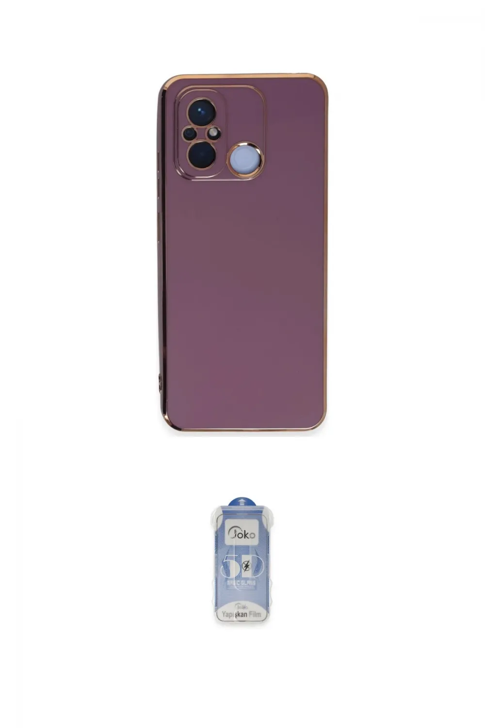 ieg™ Redmi 12C Kılıf Yankı Serisi - Siyah Joko Magic 5D Cam
