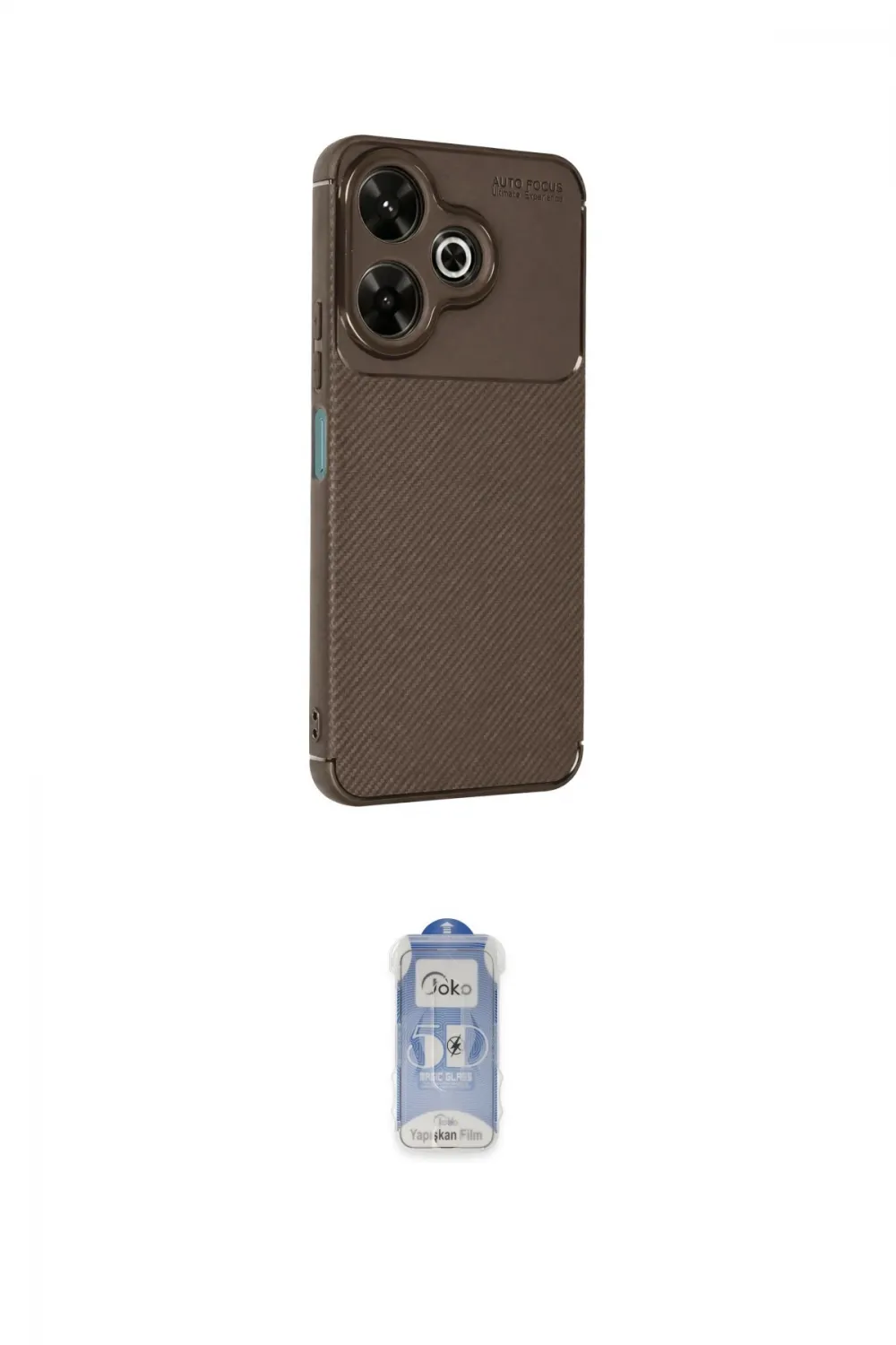 ieg™ Redmi 13 4G Kılıf Eksen Form Prime - Siyah Joko Magic 5D Cam