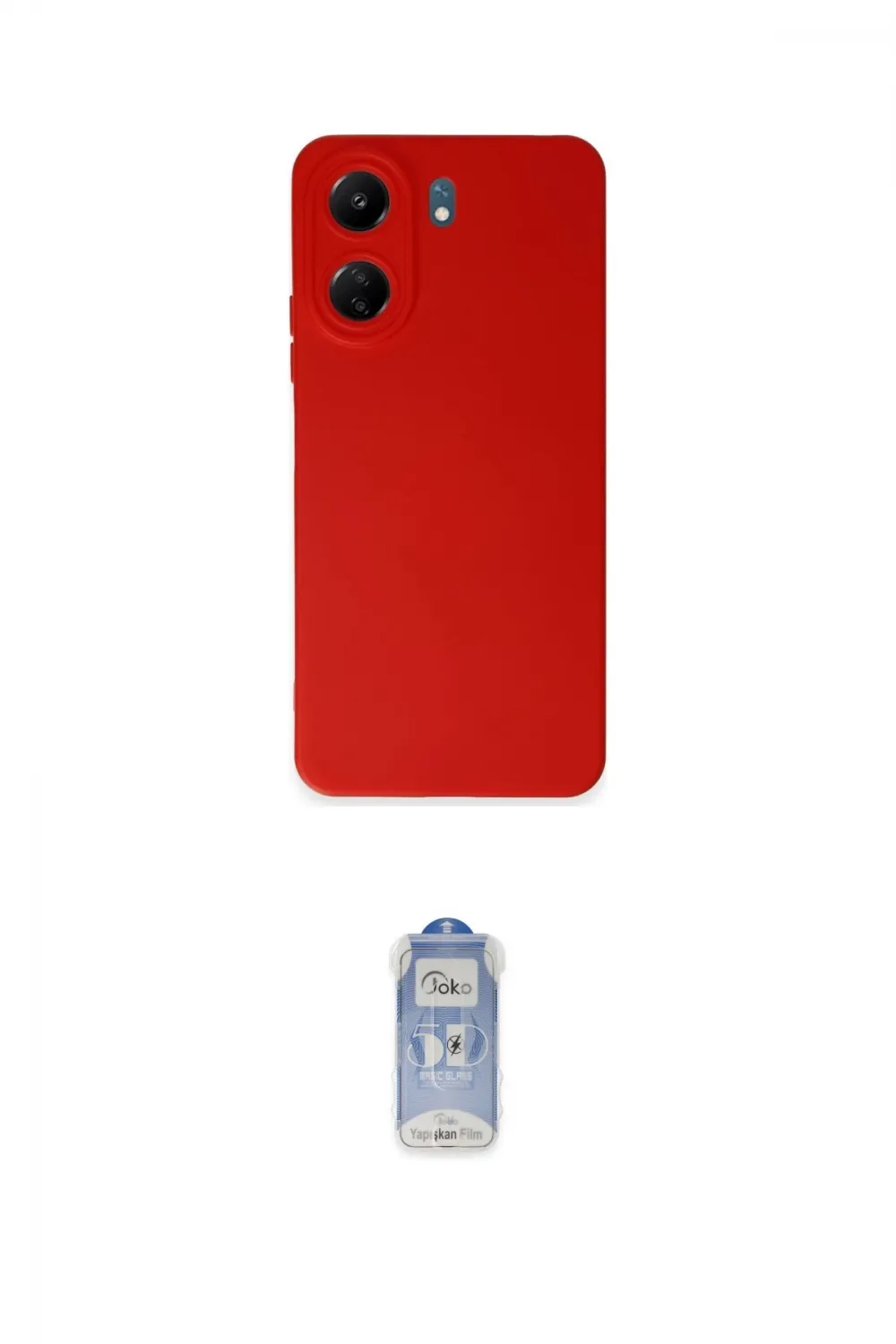 ieg™ Redmi 13C Kılıf Ahenk Serisi - Siyah Joko Magic 5D Cam