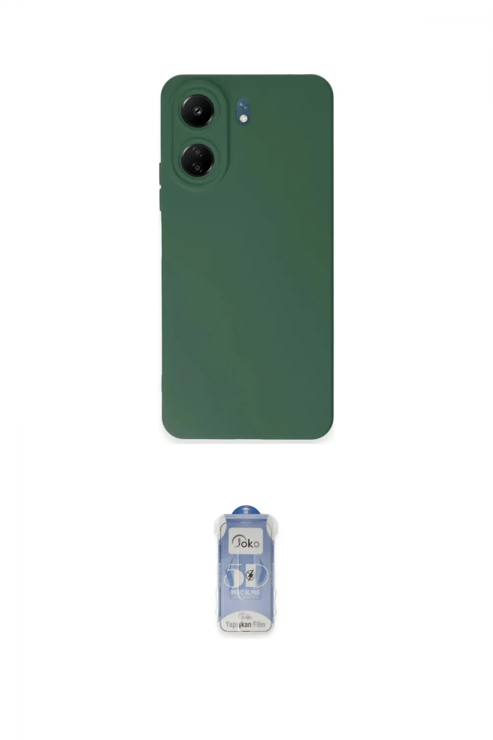 ieg™ Redmi 13C Kılıf Ahenk Serisi - Siyah Joko Magic 5D Cam
