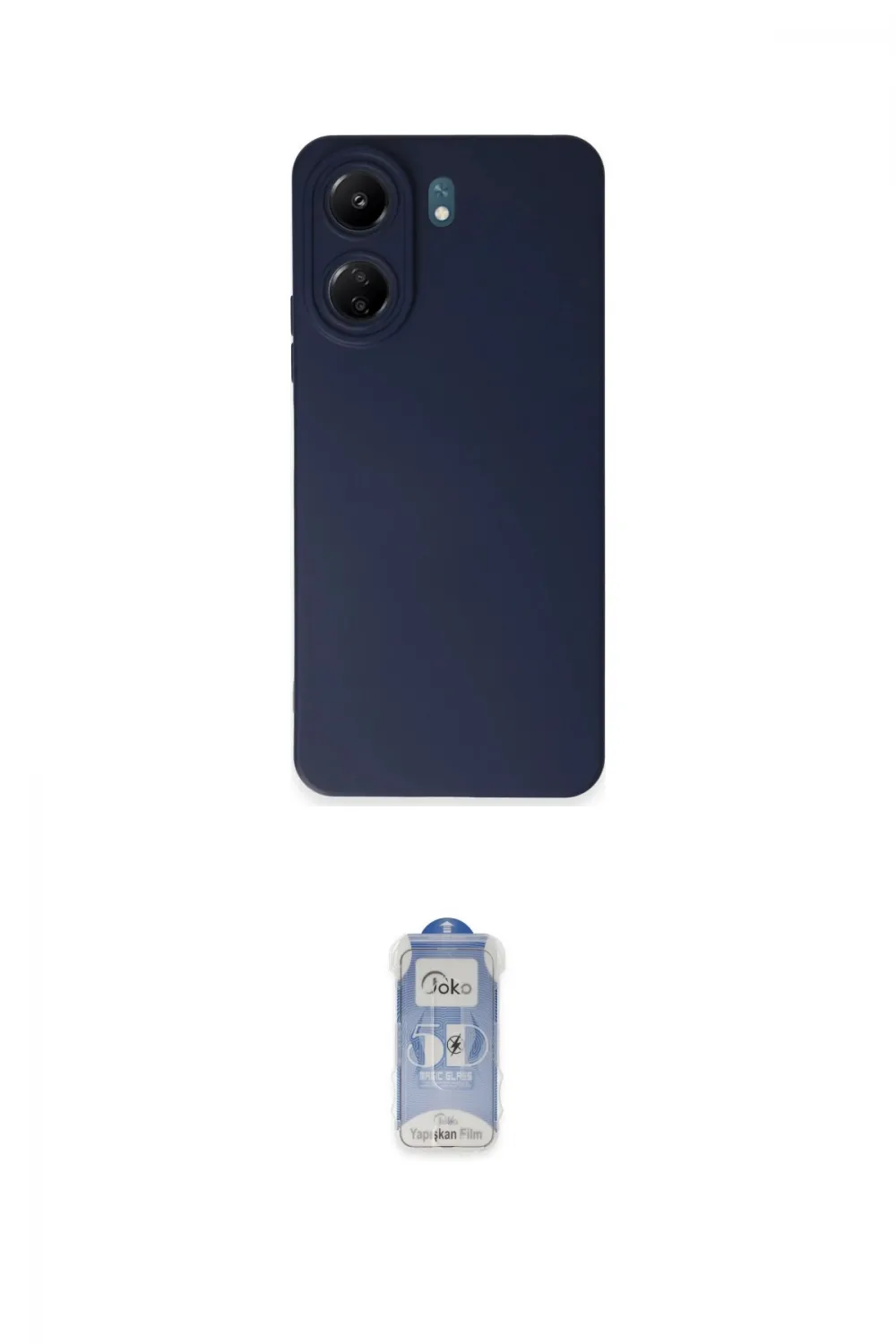 ieg™ Redmi 13C Kılıf Ahenk Serisi - Siyah Joko Magic 5D Cam