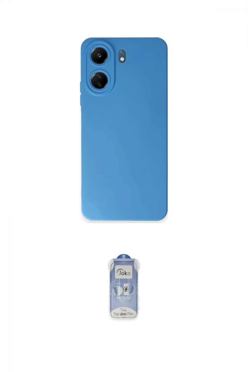 ieg™ Redmi 13C Kılıf Ahenk Serisi - Siyah Joko Magic 5D Cam