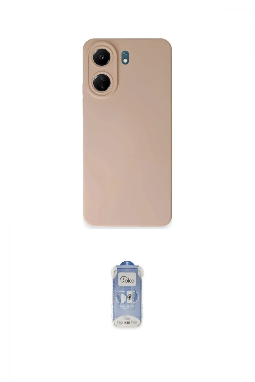 ieg™ Redmi 13C Kılıf Ahenk Serisi - Siyah Joko Magic 5D Cam