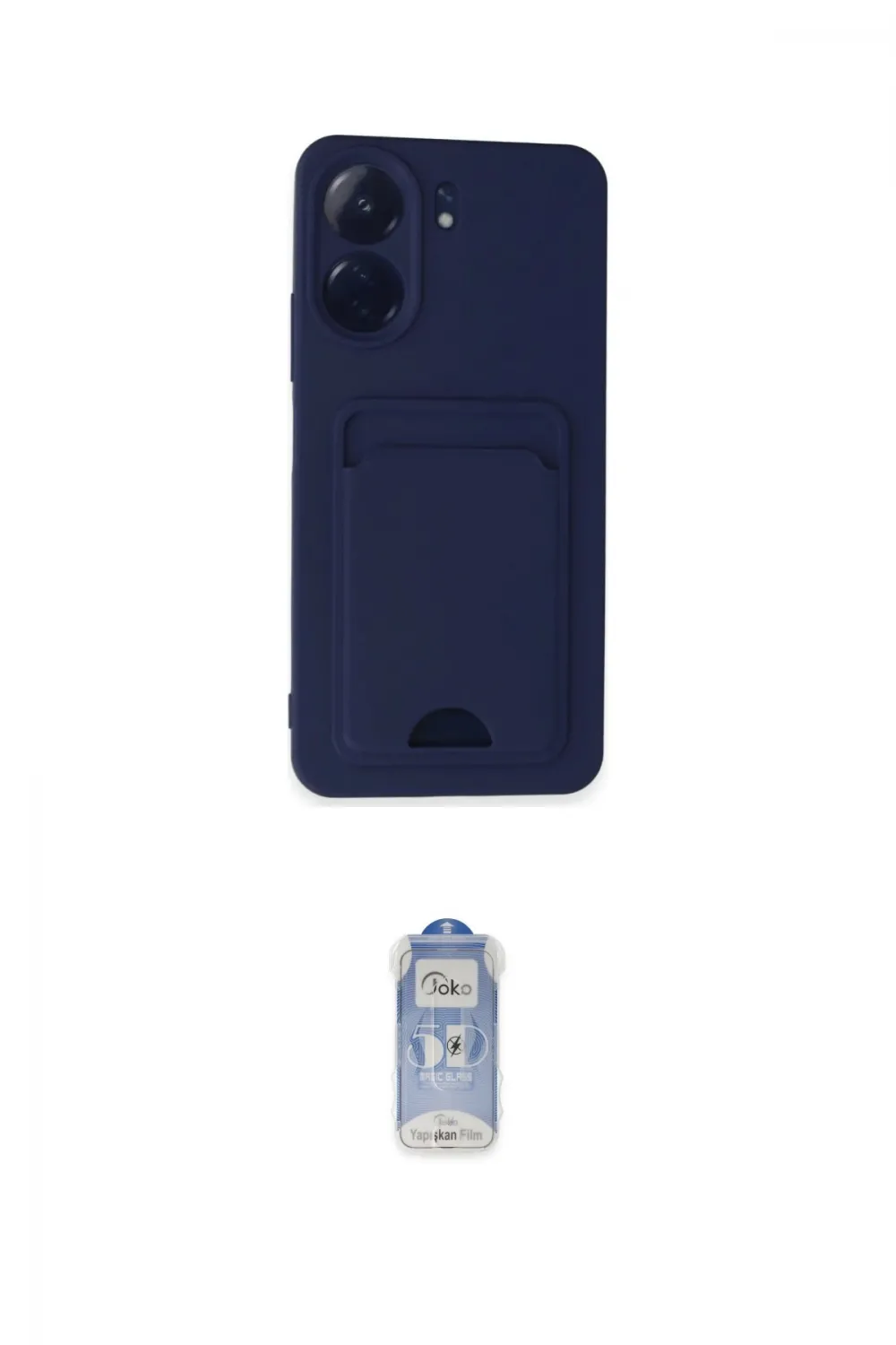 ieg™ Redmi 13C Kılıf Vadi Çizgi Prime - Siyah Joko Magic 5D Cam