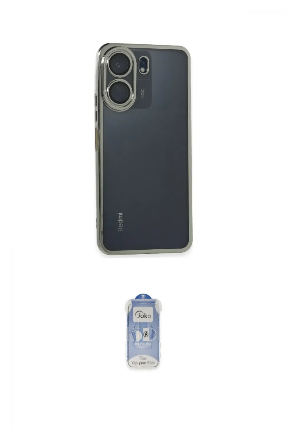 ieg™ Redmi 13C Kılıf Vadi Minimal - Siyah Joko Magic 5D Cam