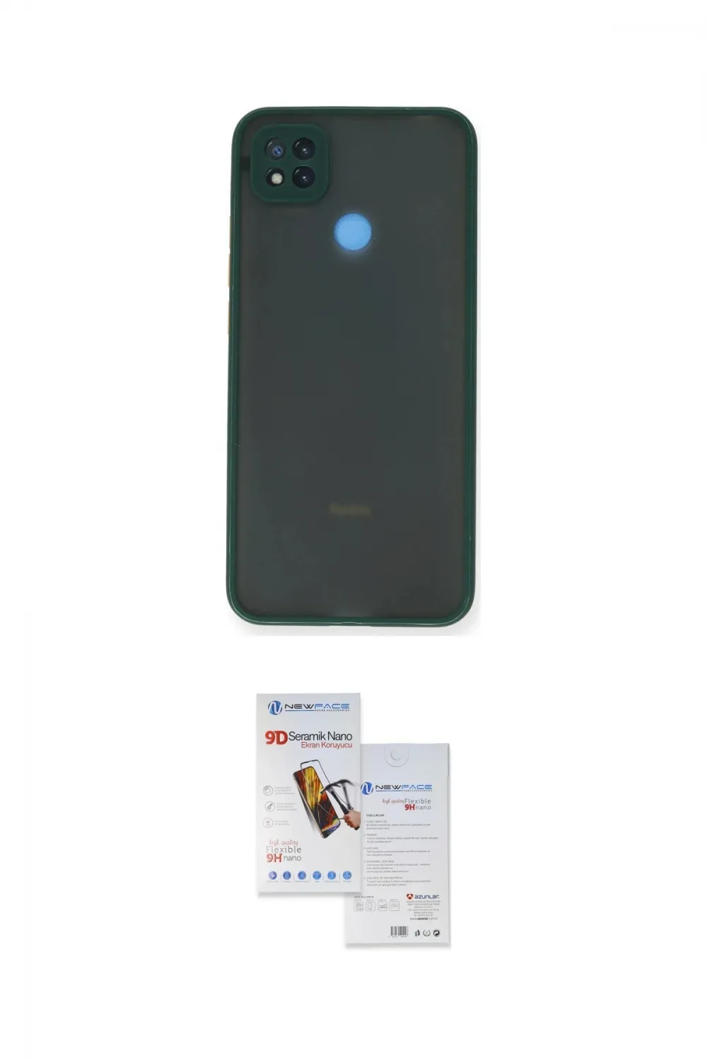 ieg™ Redmi 9C Kılıf Ahenk Çizgi Serisi - Siyah Seramik Nano Ekran Koruyucu