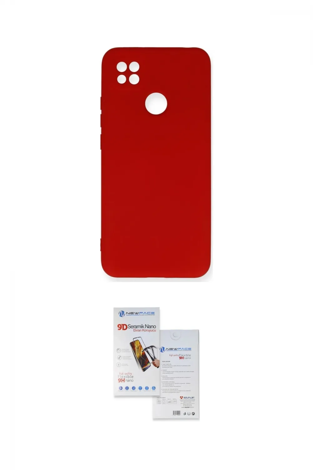 ieg™ Redmi 9C Kılıf Ahenk Serisi - Siyah Seramik Nano Ekran Koruyucu