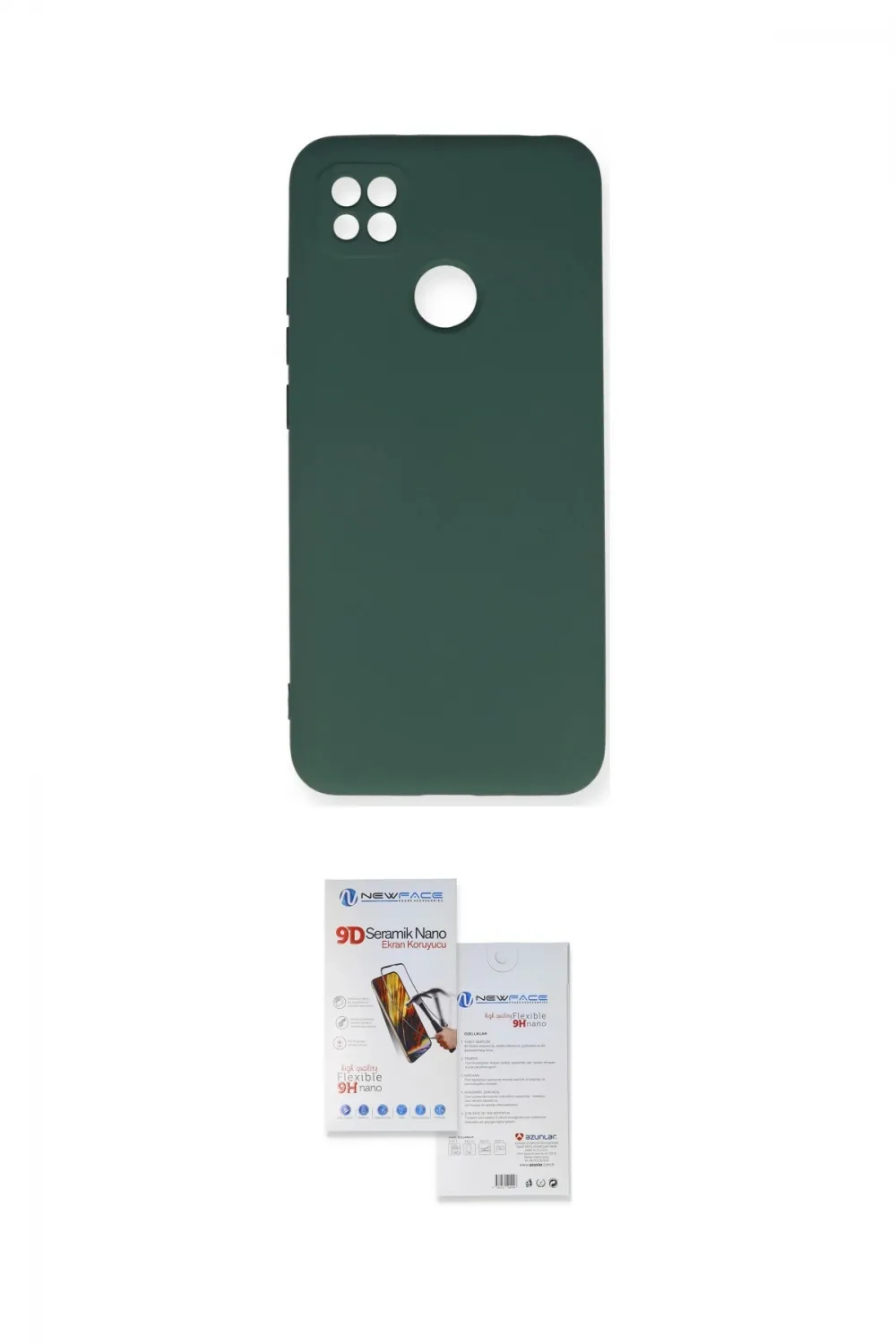 ieg™ Redmi 9C Kılıf Ahenk Serisi - Siyah Seramik Nano Ekran Koruyucu