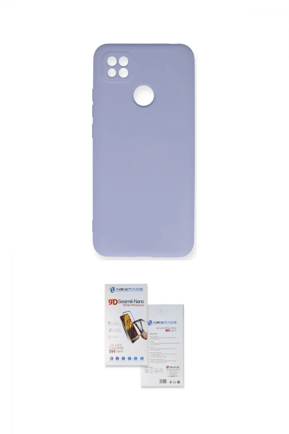 ieg™ Redmi 9C Kılıf Ahenk Serisi - Siyah Seramik Nano Ekran Koruyucu