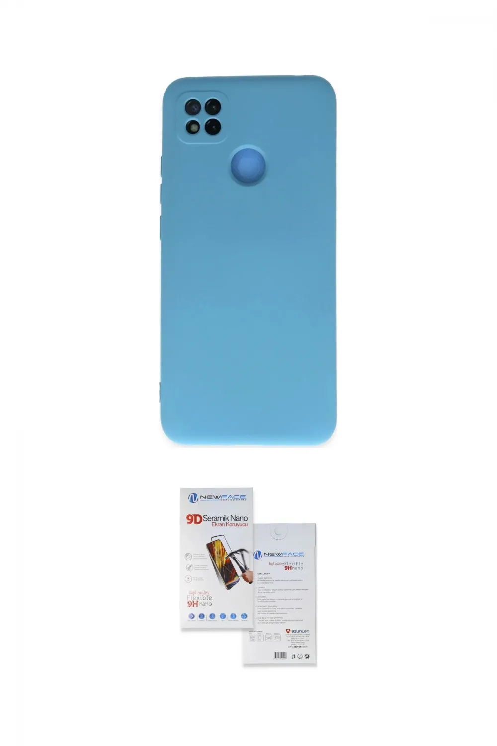 ieg™ Redmi 9C Kılıf Ahenk Serisi - Siyah Seramik Nano Ekran Koruyucu