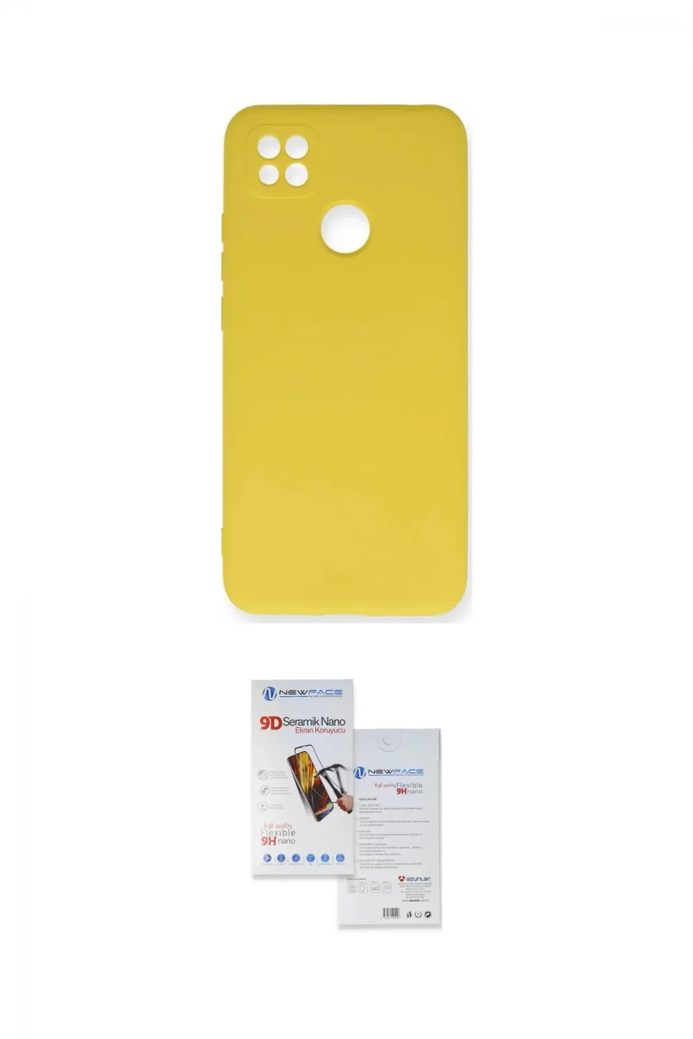 ieg™ Redmi 9C Kılıf Ahenk Serisi - Siyah Seramik Nano Ekran Koruyucu