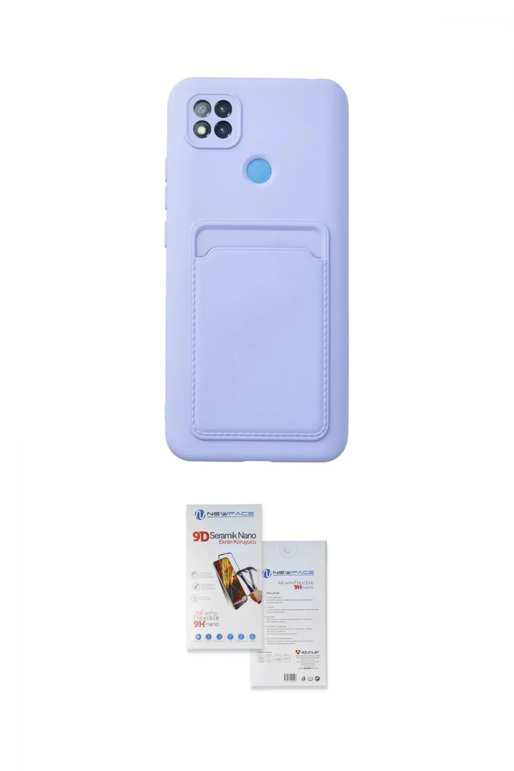 ieg™ Redmi 9C Kılıf Vadi Çizgi Prime - Siyah Seramik Nano Ekran Koruyucu