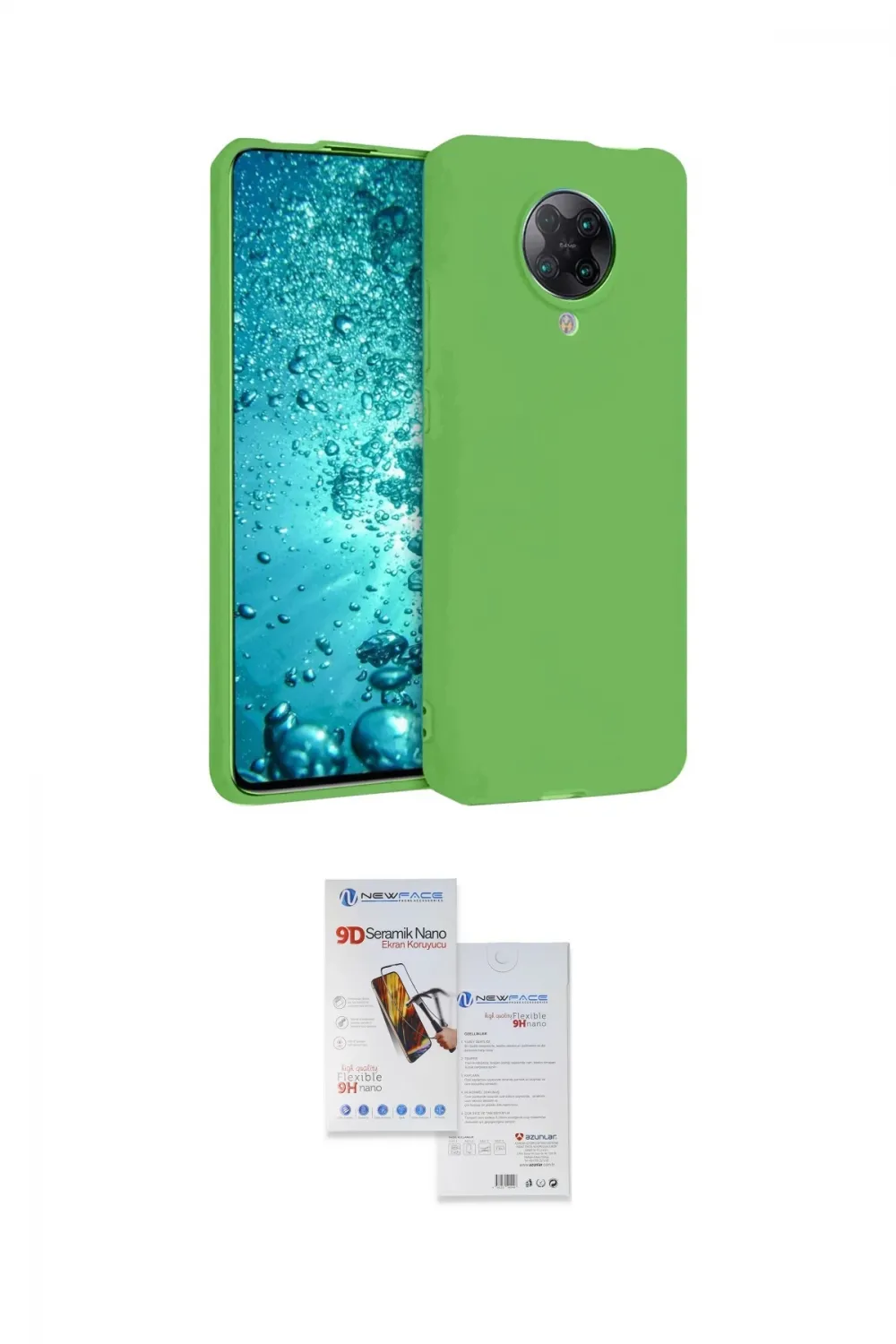 ieg™ Redmi K30 Pro Kılıf Ahenk Serisi - Siyah Seramik Nano Ekran Koruyucu