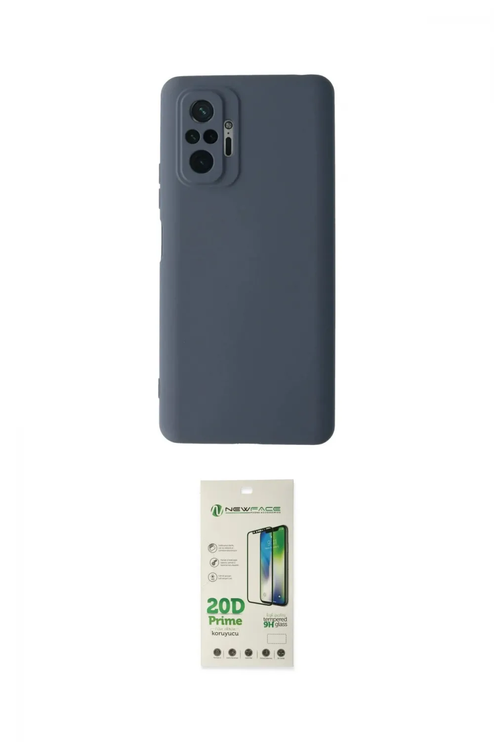 ieg™ Redmi Note 10 Pro Kılıf Ahenk Serisi - Siyah 20D Premium Cam Ekran Koruyucu