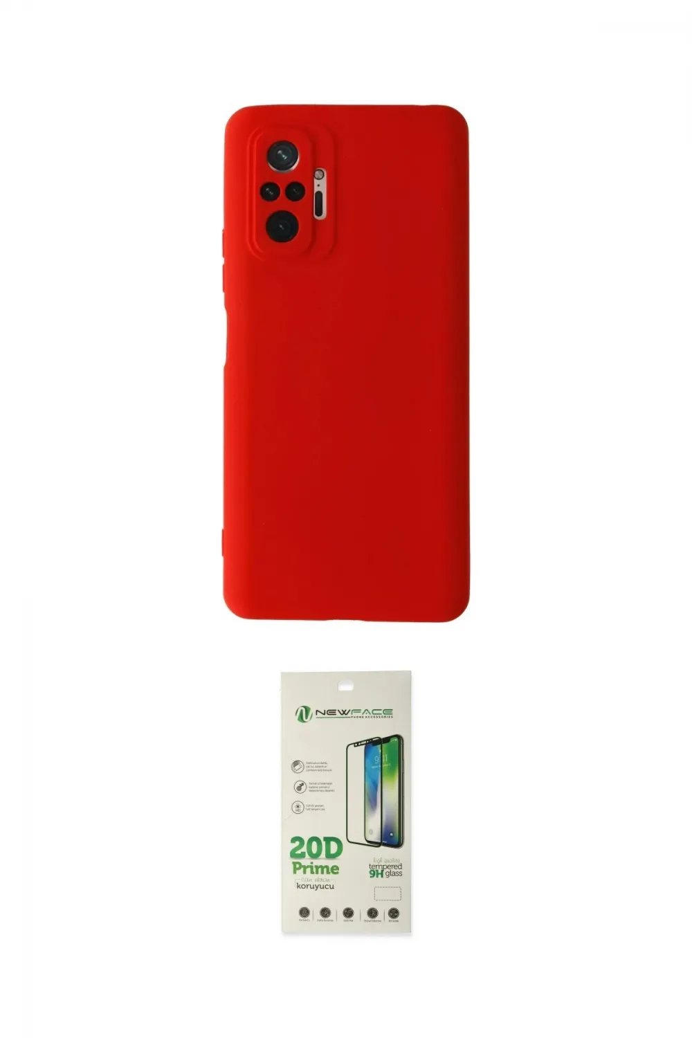 ieg™ Redmi Note 10 Pro Kılıf Ahenk Serisi - Siyah 20D Premium Cam Ekran Koruyucu