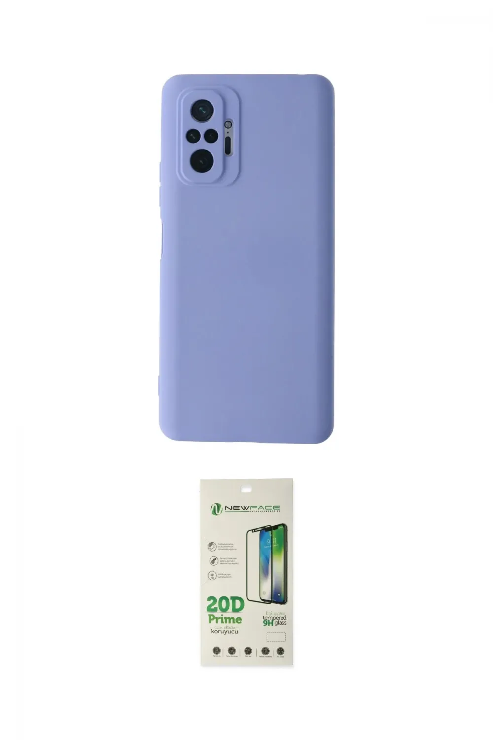 ieg™ Redmi Note 10 Pro Kılıf Ahenk Serisi - Siyah 20D Premium Cam Ekran Koruyucu