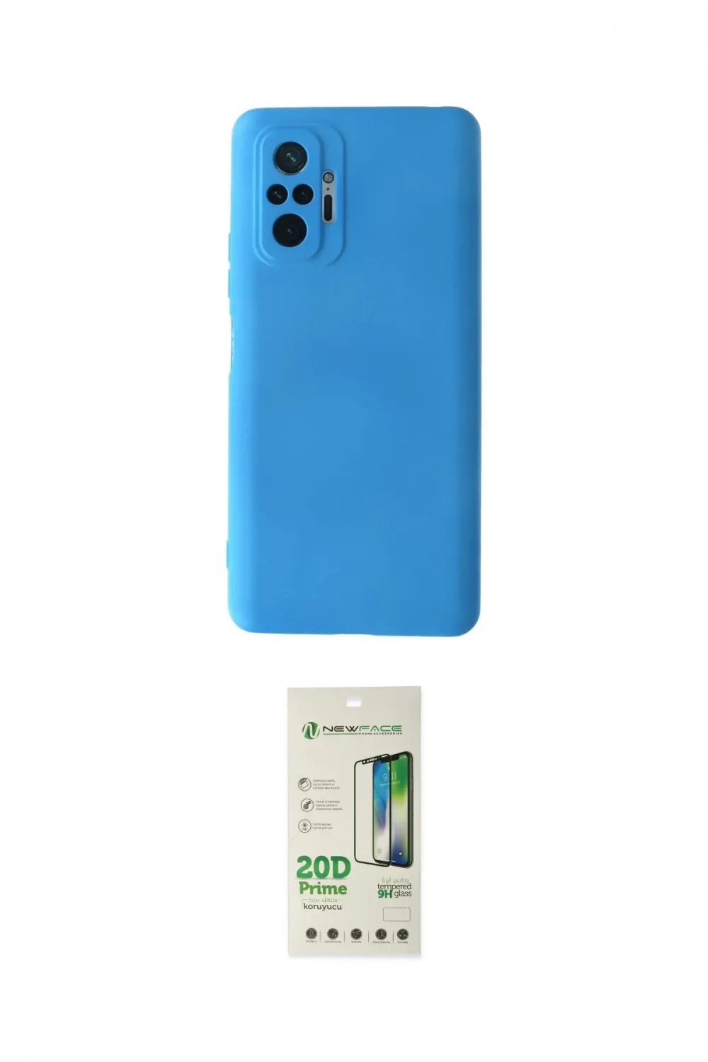 ieg™ Redmi Note 10 Pro Kılıf Ahenk Serisi - Siyah 20D Premium Cam Ekran Koruyucu