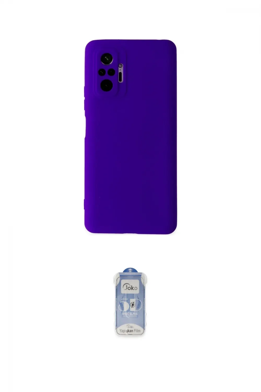 ieg™ Redmi Note 10 Pro Kılıf Ahenk Serisi - Siyah Joko Magic 5D Cam