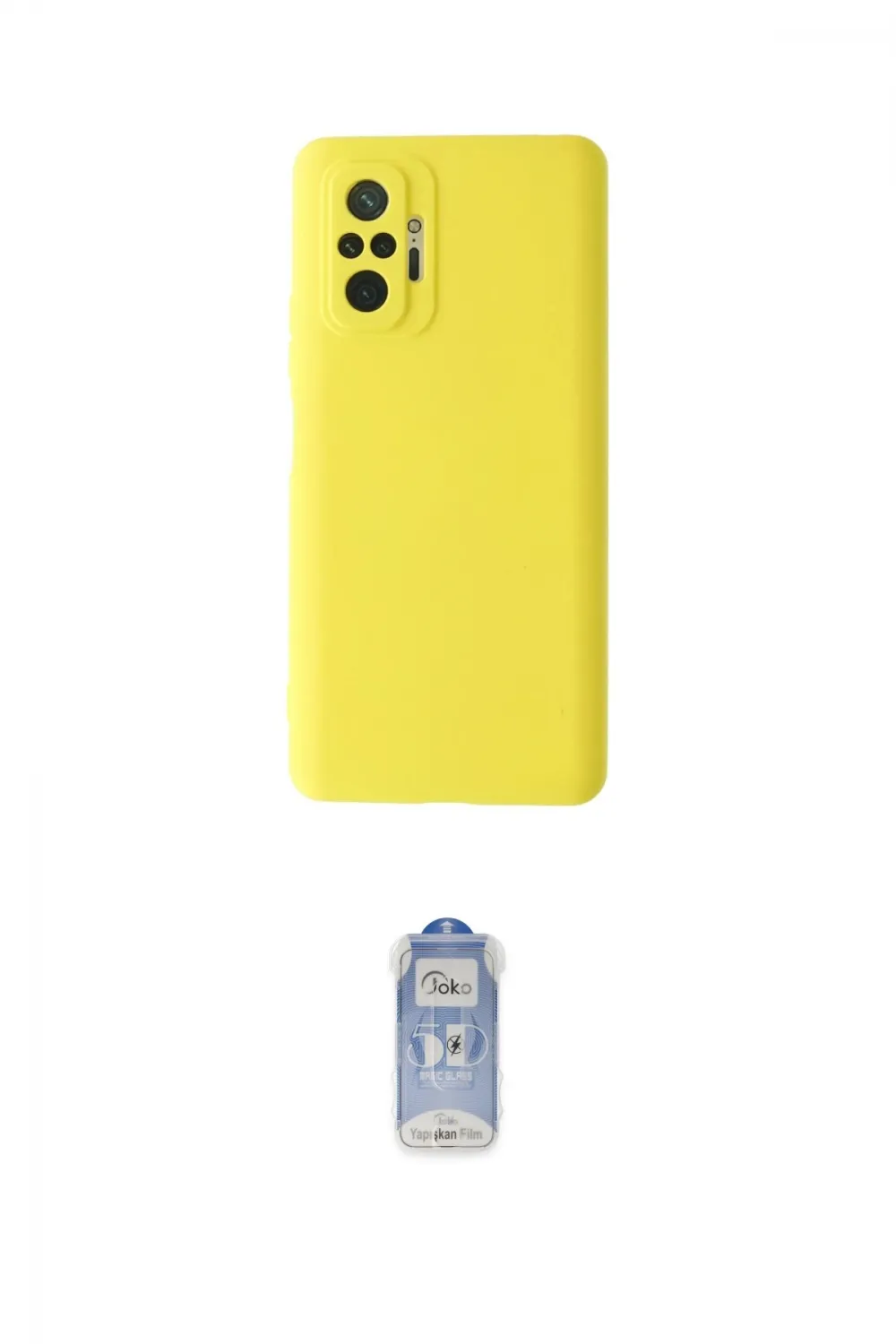 ieg™ Redmi Note 10 Pro Kılıf Ahenk Serisi - Siyah Joko Magic 5D Cam