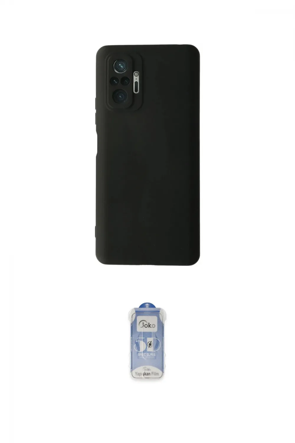 ieg™ Redmi Note 10 Pro Kılıf Ahenk Serisi - Siyah Joko Magic 5D Cam