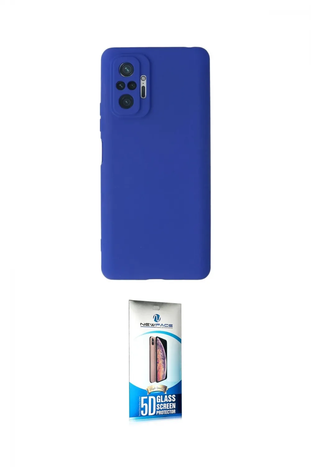 ieg™ Redmi Note 10 Pro Kılıf Kozmos Yansıma Özel Seri - Siyah 5D Eko Cam Ekran Koruyucu