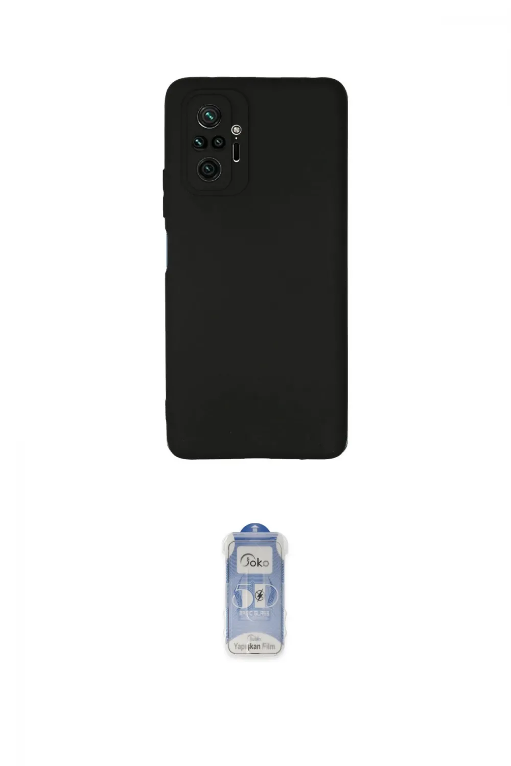 ieg™ Redmi Note 10 Pro Kılıf Kozmos Yansıma Özel Seri - Siyah Joko Magic 5D Cam