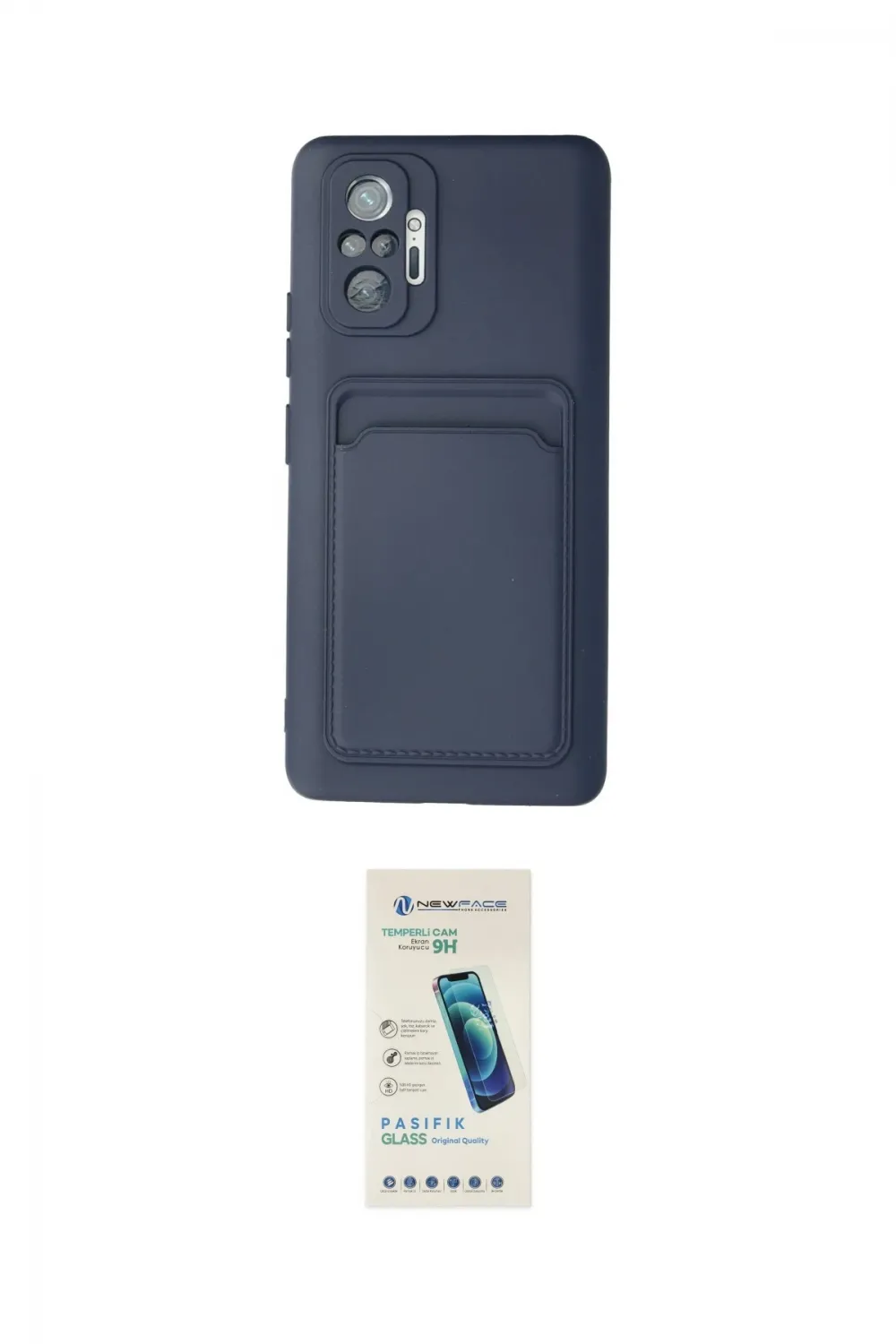 ieg™ Redmi Note 10 Pro Kılıf Vadi Çizgi Prime - Şeffaf Pasifik Cam Ekran Koruyucu