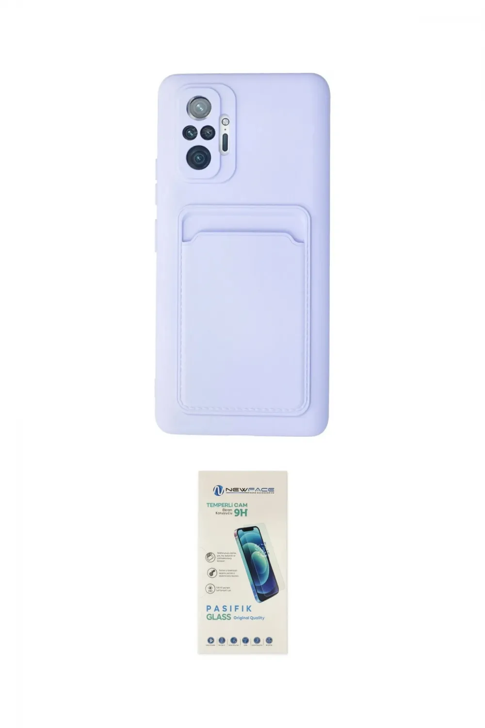 ieg™ Redmi Note 10 Pro Kılıf Vadi Çizgi Prime - Şeffaf Pasifik Cam Ekran Koruyucu