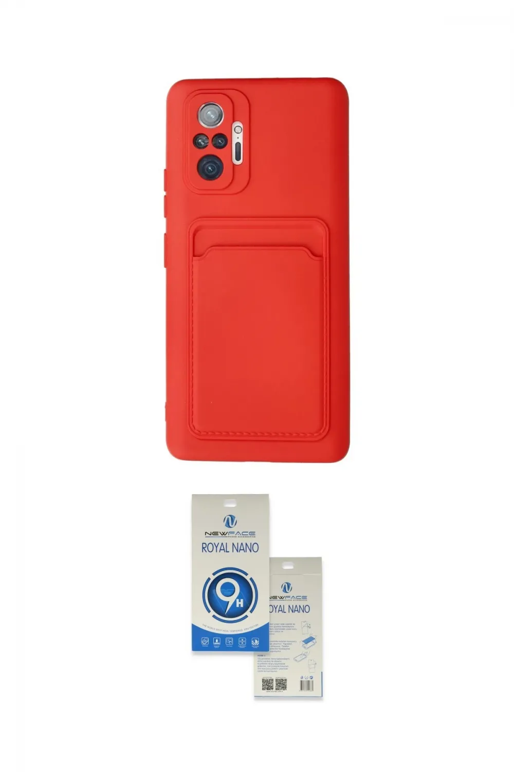 ieg™ Redmi Note 10 Pro Kılıf Vadi Çizgi Prime - Şeffaf Royal Nano Ekran Koruyucu