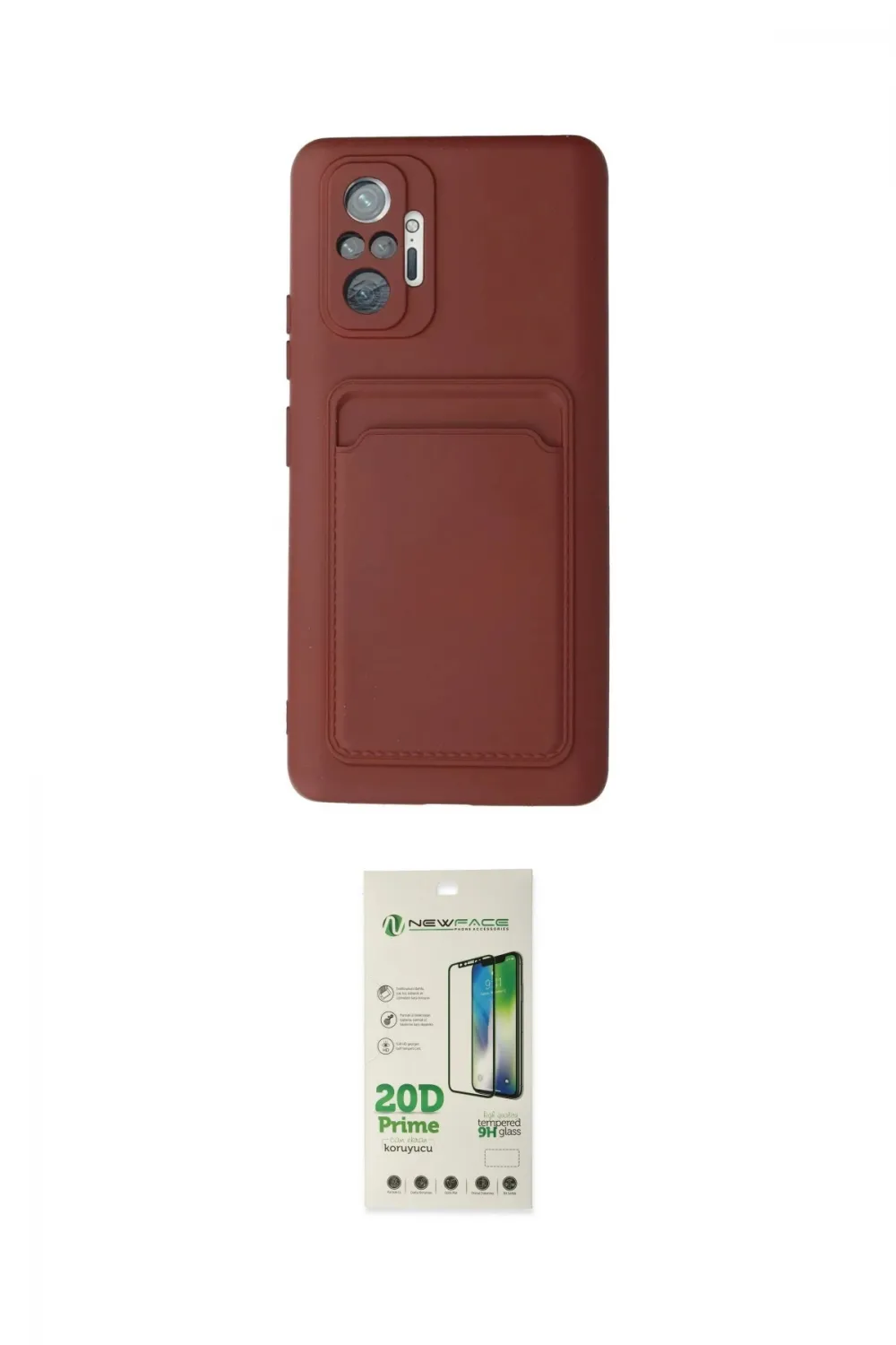 ieg™ Redmi Note 10 Pro Kılıf Vadi Çizgi Prime - Siyah 20D Premium Cam Ekran Koruyucu