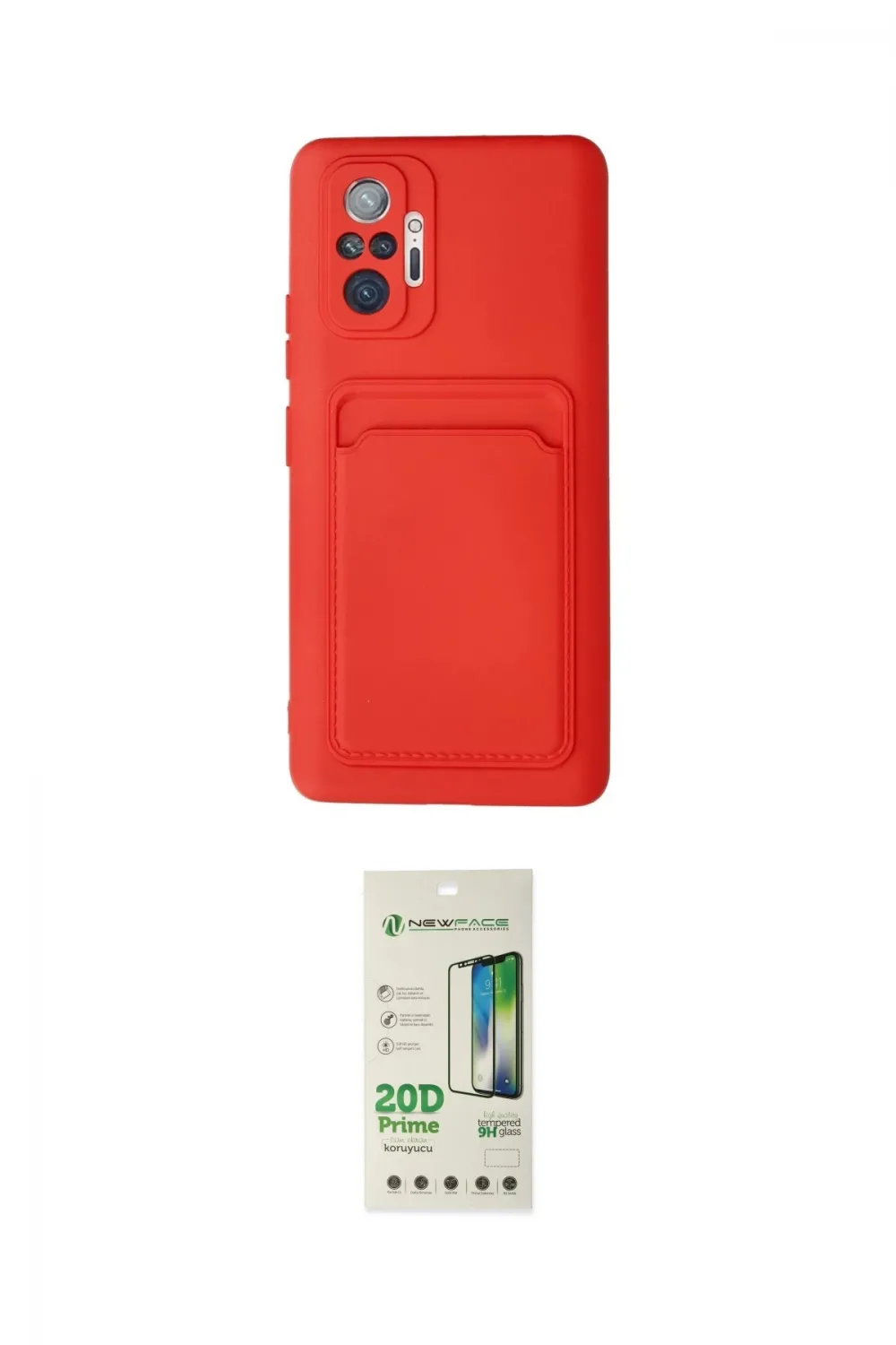 ieg™ Redmi Note 10 Pro Kılıf Vadi Çizgi Prime - Siyah 20D Premium Cam Ekran Koruyucu