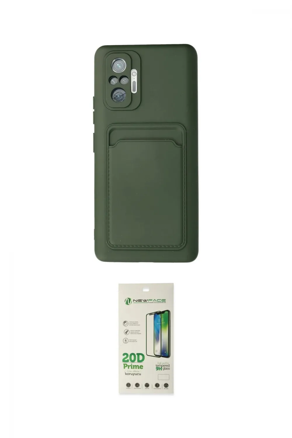 ieg™ Redmi Note 10 Pro Kılıf Vadi Çizgi Prime - Siyah 20D Premium Cam Ekran Koruyucu