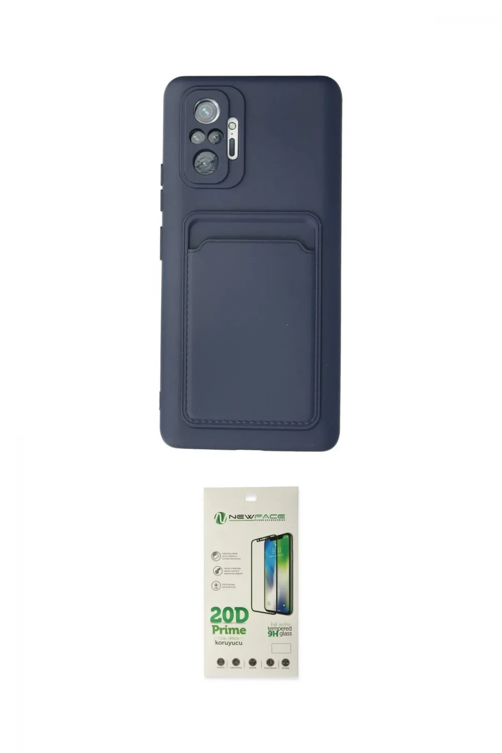 ieg™ Redmi Note 10 Pro Kılıf Vadi Çizgi Prime - Siyah 20D Premium Cam Ekran Koruyucu
