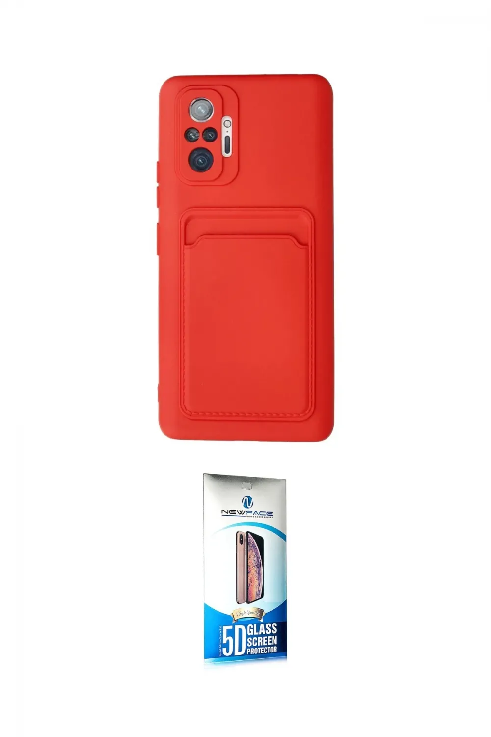 ieg™ Redmi Note 10 Pro Kılıf Vadi Çizgi Prime - Siyah 5D Eko Cam Ekran Koruyucu