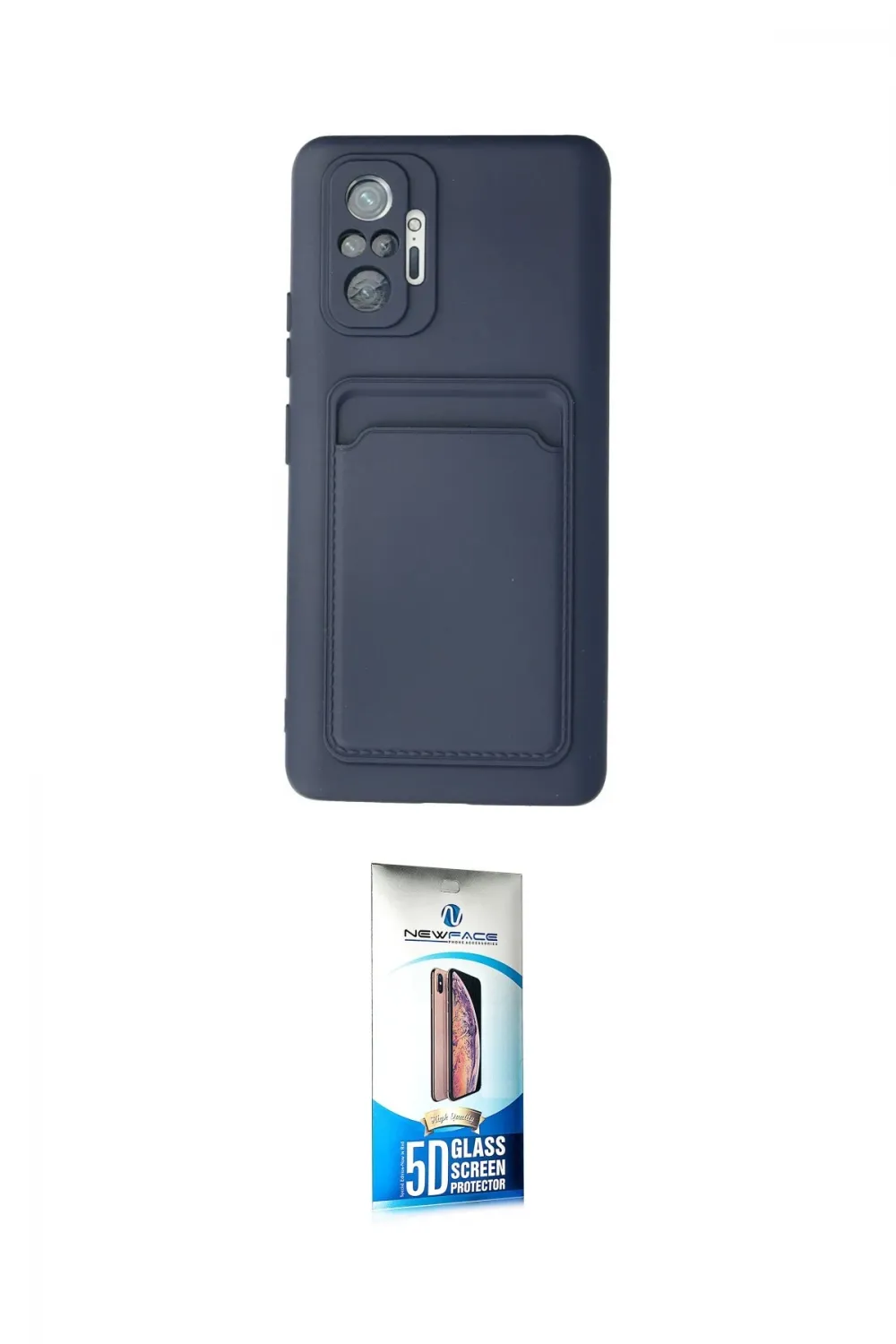 ieg™ Redmi Note 10 Pro Kılıf Vadi Çizgi Prime - Siyah 5D Eko Cam Ekran Koruyucu