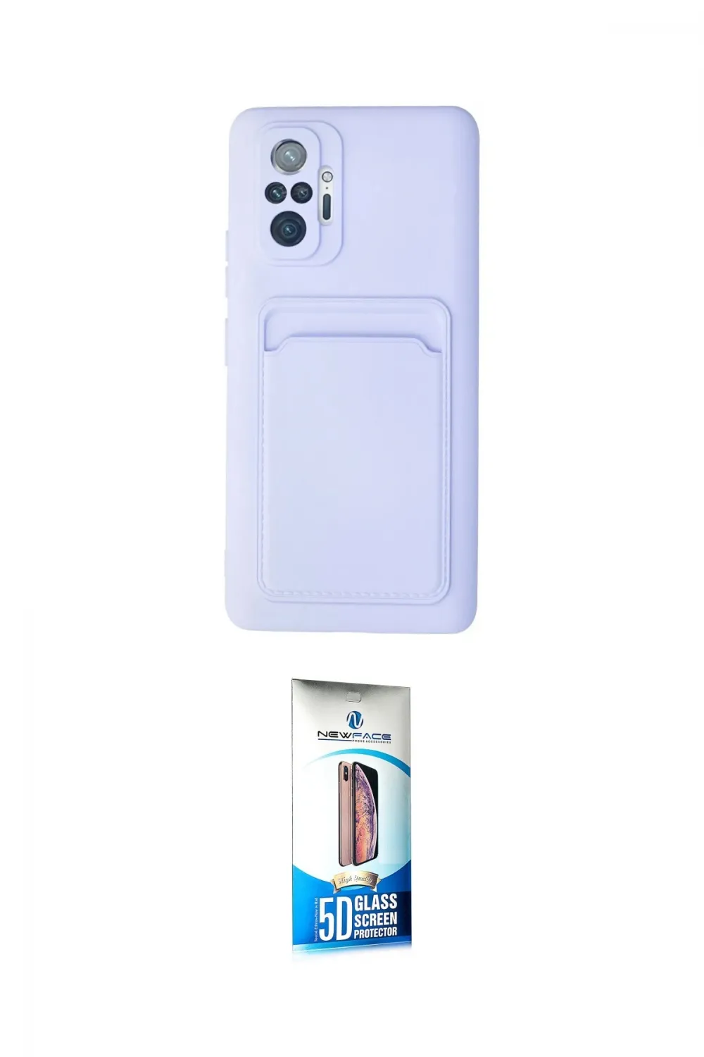 ieg™ Redmi Note 10 Pro Kılıf Vadi Çizgi Prime - Siyah 5D Eko Cam Ekran Koruyucu