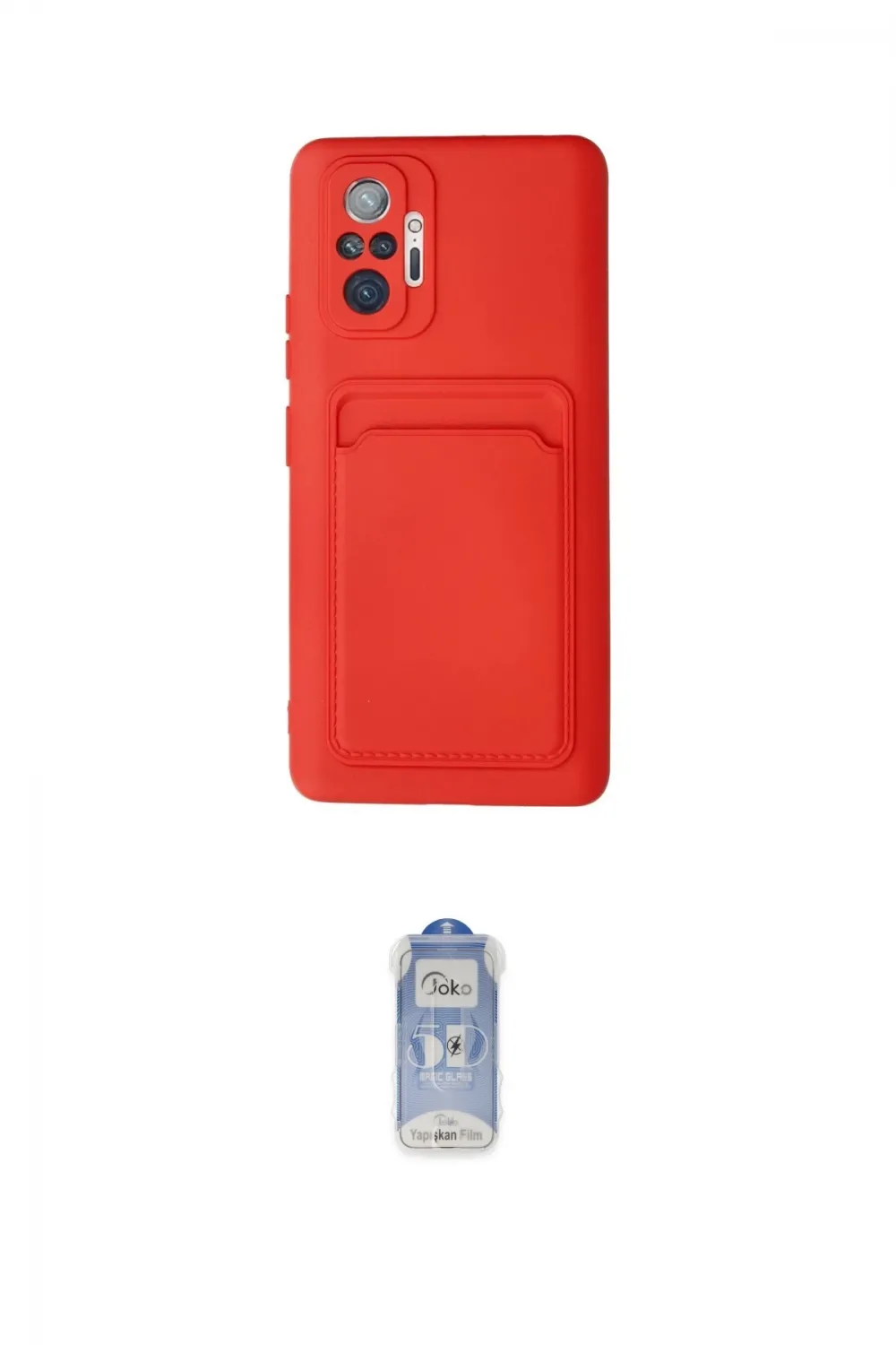 ieg™ Redmi Note 10 Pro Kılıf Vadi Çizgi Prime - Siyah Joko Magic 5D Cam