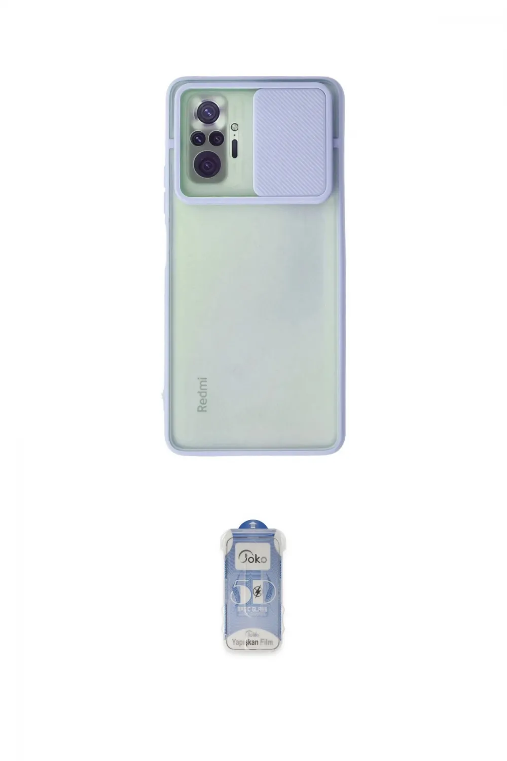 ieg™ Redmi Note 10 Pro Kılıf Vadi Çizgi - Siyah Joko Magic 5D Cam