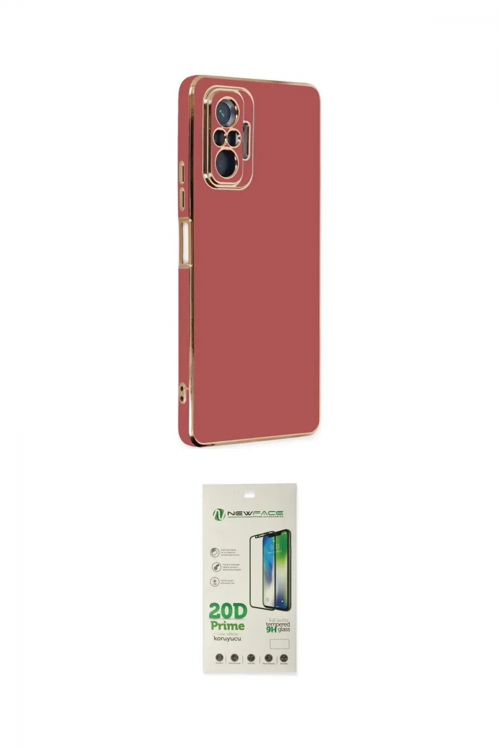 ieg™ Redmi Note 10 Pro Kılıf Yankı Serisi - Siyah 20D Premium Cam Ekran Koruyucu